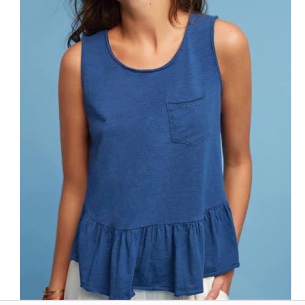 Eri + Ali pocket tank in cerulean
